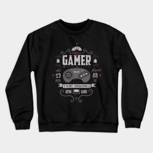 Retro Gaming - Sega genesis 16 bit - Cartridge gamer Crewneck Sweatshirt